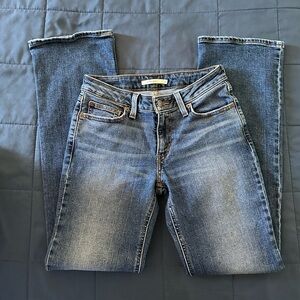 Levi’s Women’s Super low Boot Jeans Blue Size 26